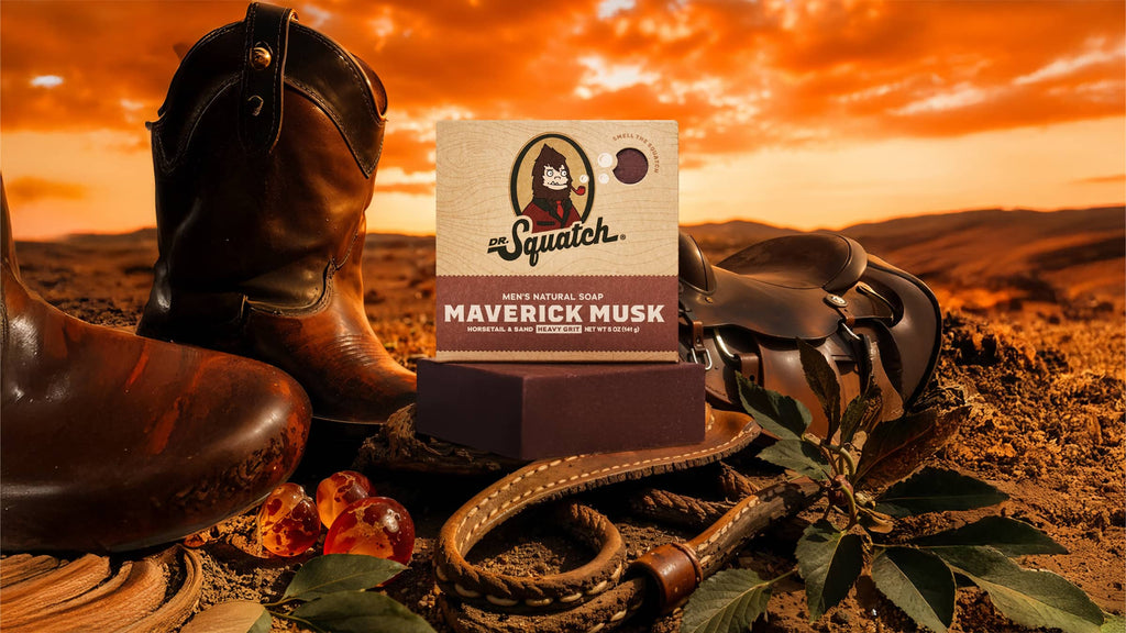 Dr. Squatch Maverick Musk bar soap